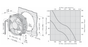 W1G180-AB31-01 EBMpapst Axial Fan