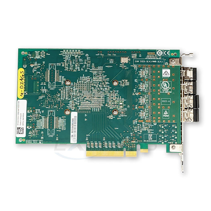 W1MVN - QLogic QLE2694-T Quad Port 16Gb SFP+ FC HBA Adapter | Refurbished Dell