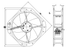 Ebmpapst W2D250-HH02-07 Axial Fan 400VAC Cooling Fan