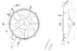 W3G300-ER38-45 ebm papst EC Fans EC Axial Fan, 300mm Round, 27.5VDC, 335W, 3320RPM, Ball Bearing