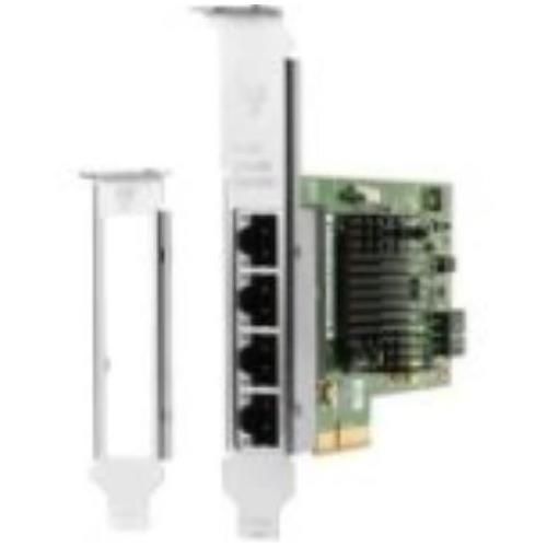W8X25AA - HP Quad-Ports RJ-45 1Gbps 10Base-T/100Base-TX/1000Base-T Gigabit Ethernet PCI Express 2.1 x4 Server Network Adapter by Intel
