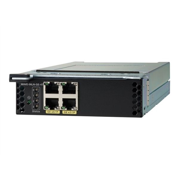 WAVE-INLN-GE-4T= - Cisco WAVE 4-Port GE Copper Inline Card