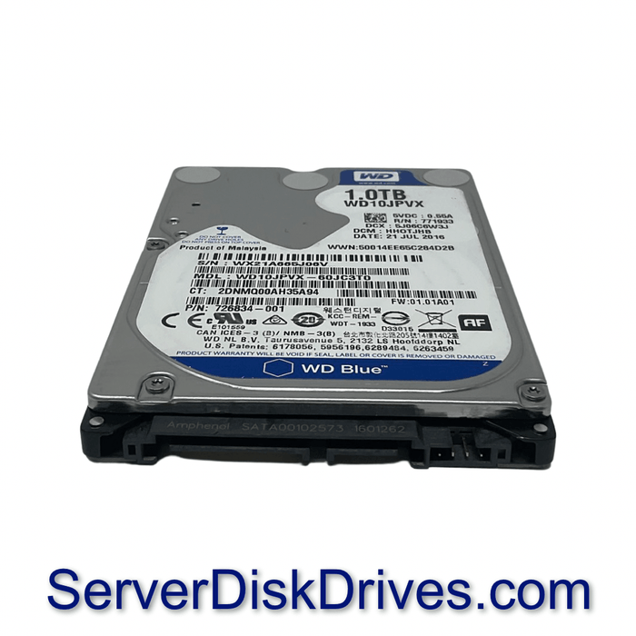 WD10JPVX — WD Blue 1TB Mobile Hard Disk Drive - 5400 RPM SATA 6Gb