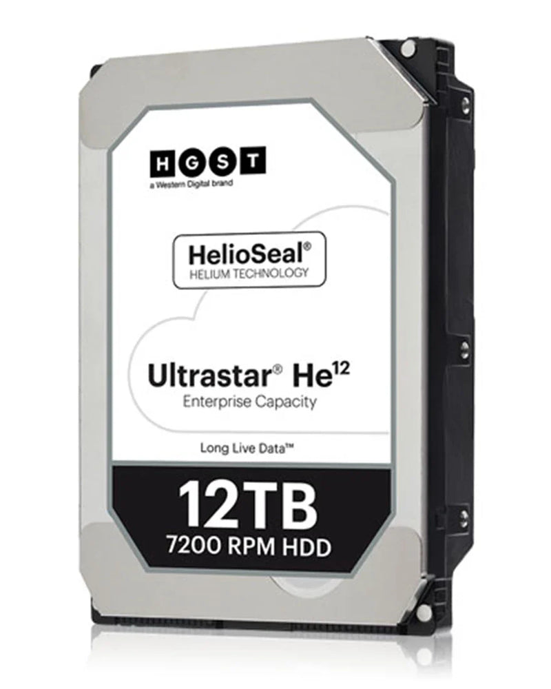 WD HUH721212AL5200 Ultrastar DC HC520 12tb SAS 12Gbps 3.5inch Hard drive b/n Dell | USED