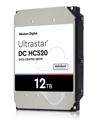 WD HUH721212AL5204 Ultrastar HE12 12TB sas 12gbps 3.5inch Hard Drive | USED
