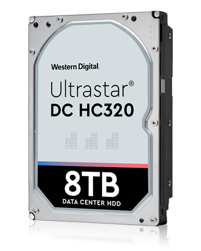 WD HUS728T8TAL5204 Ultrastar DC HC320 8tb SAS 12Gbps SE 3.5inch Hard Drive | USED