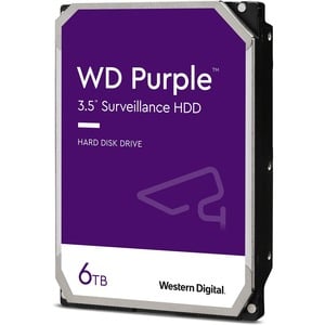 WD Purple WD64PURZ 6TB 5400RPM SATA 6.0Gbps 256MB Cache 3.5inch HDD | USED