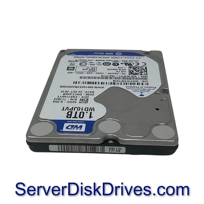 WD10JPVT — WD Scorpio Blue 1TB 5400 RPM 8MB SATA 3.0Gb/s 2.5" Har