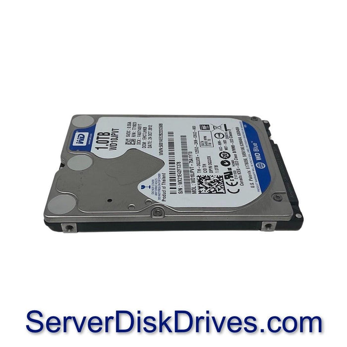 WD10JPVT — WD Scorpio Blue 1TB 5400 RPM 8MB SATA 3.0Gb/s 2.5" Har