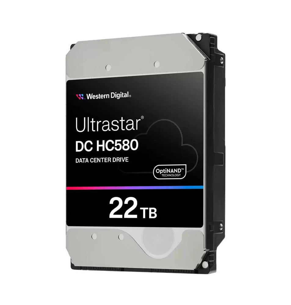 WD Ultrastar DC HC580 22TB SATA 6Gb/s 7200RPM 512MB Cache (512e / SED-TCG) Data Center 3.5-inch Internal Hard Drive - 0F62784