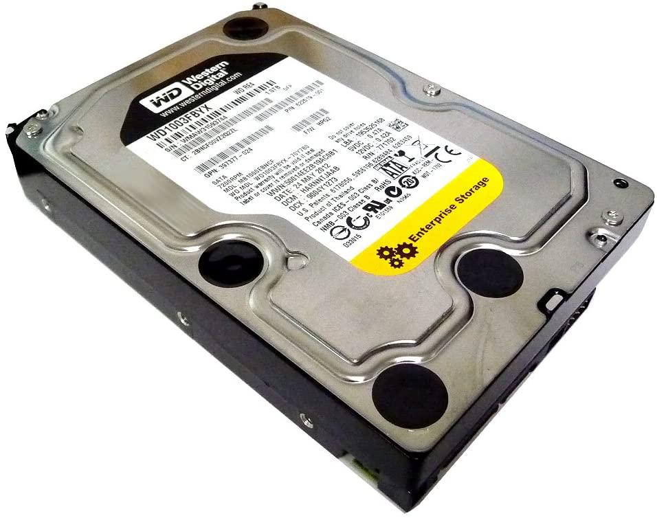 Western Digital WD1003FBYX 1TB 7200 RPM SATA 3.0Gbs Hard Drive