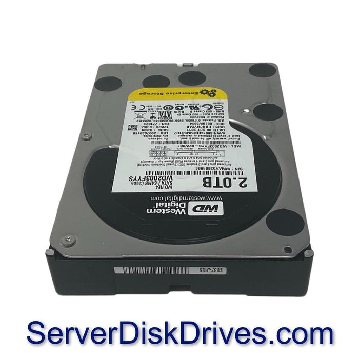 WD2003FYYS — Western Digital 2TB 7.2K 3Gb/s 64MB 3.5" SATA Hard D
