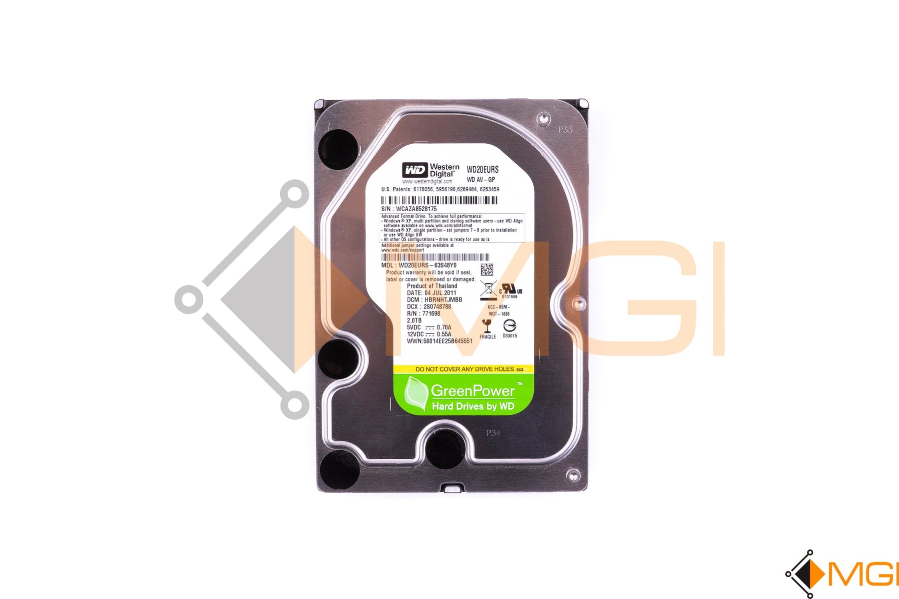 WD20EURS-63S48Y0