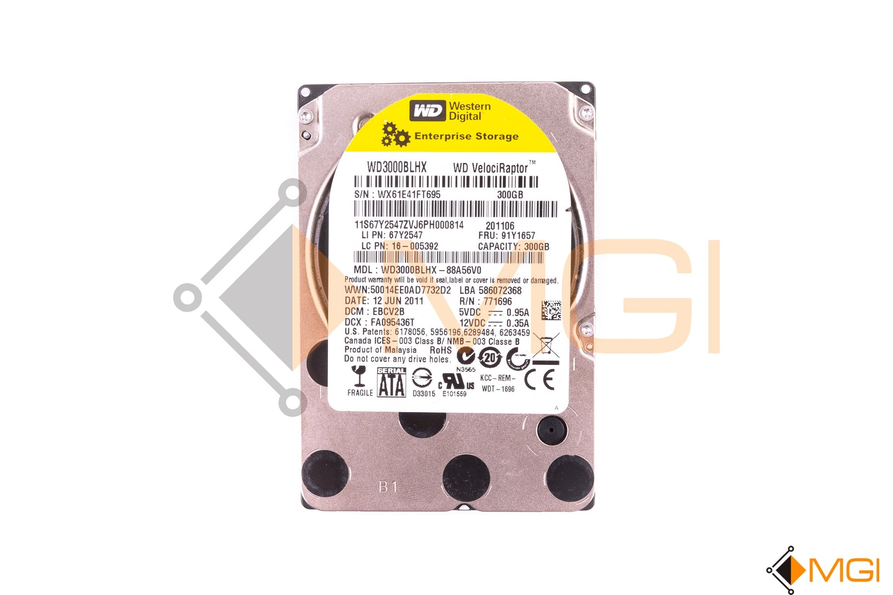 WD3000BLHX (NO TRAY) (NO TRAY)