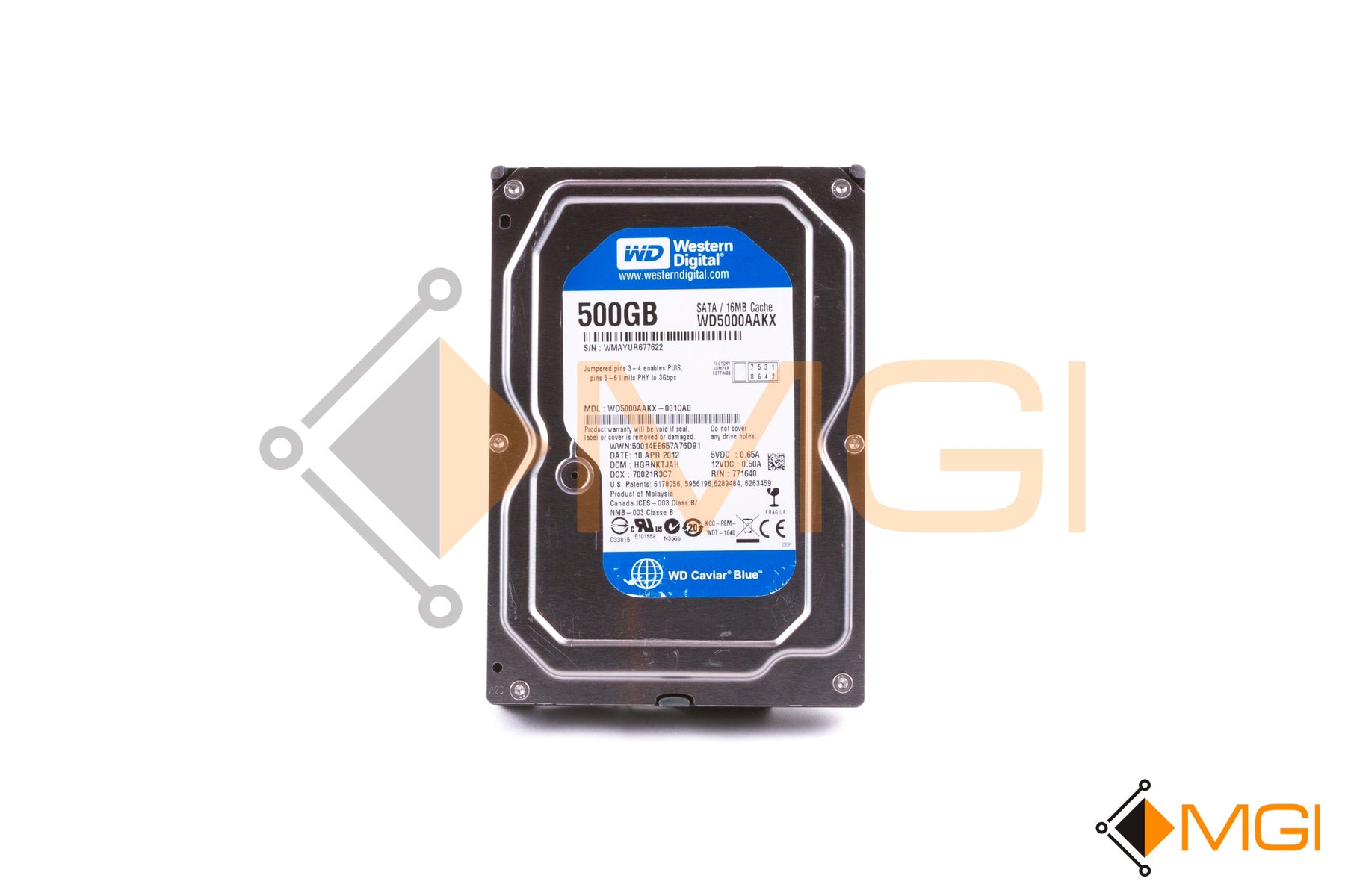 WD5000AAKX