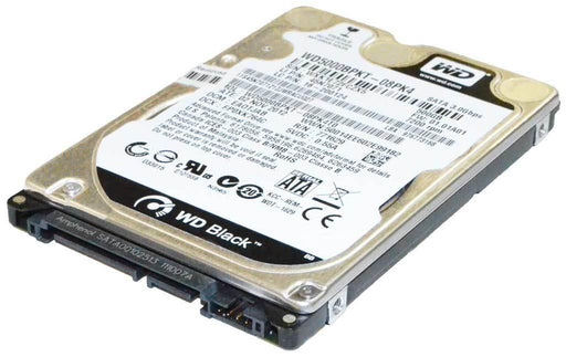 WD5000BPKT — WD Black 500GB 7.2K 3Gb 2.5" SATA Laptop Hard Drive