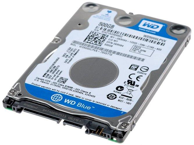 WD5000LPVX — WD 500GB 5400RPM 6Gb/s 8MB 2.5" SATA Hard Drive