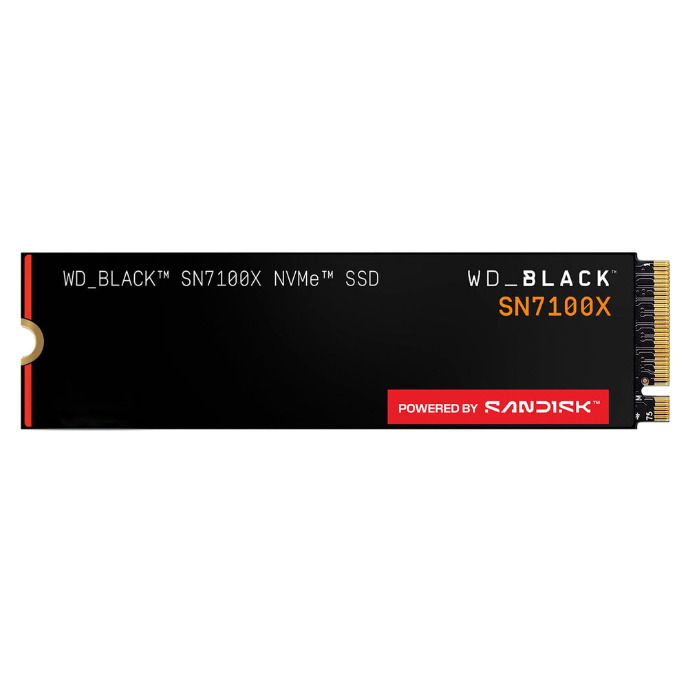 SanDisk Black SN7100X WDBELH0040BBK-WRSN 4TB PCIe Gen4 x4 NVMe 7000MB/s SSD