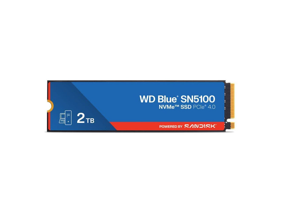Western Digital WDS200T5B0E Blue SN5100 2TB PCIe Gen 4.0 NVMe M.2 2280 Solid State Drive