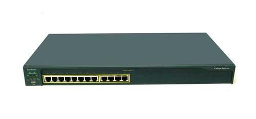 WS-C2950-12-RF - Cisco Catalyst 2950-12 12-Ports 10/100 RJ-45 Rack-mountable Catalyst Autosensing Switch (Refurbished)