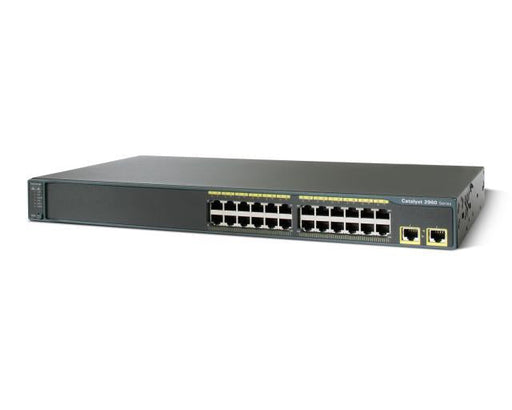 WS-C2960-24TT-L Cisco Catalyst 2960 24 10/100 2GE Lan