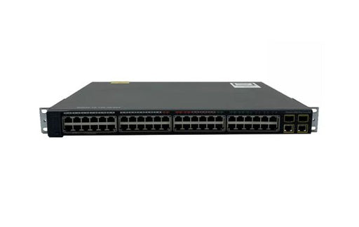 WS-C2960+48PST-L - Cisco Catalyst 2960 Plus Series 48-Ports 10/100BASE-TX Fast Ethernet Layer 2 Rack-mountable Managed Network Switch with 2-Ports SFP