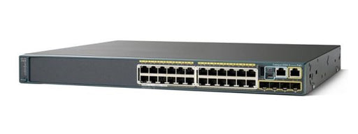 WS-C2960S-24TS-L - Cisco Catalyst 2960-S Series 24-Ports 10/100/1000BASE-T Ethernet Layer 2 Rack-mountable Managed Network Switch with 4-Ports SFP