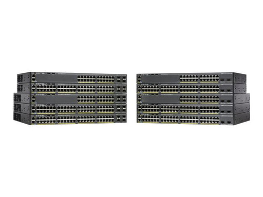 WS-C2960X-24TD-L Cisco Catalyst 2960-X 24 GigE, 2 x 10G SFP+, LAN Base