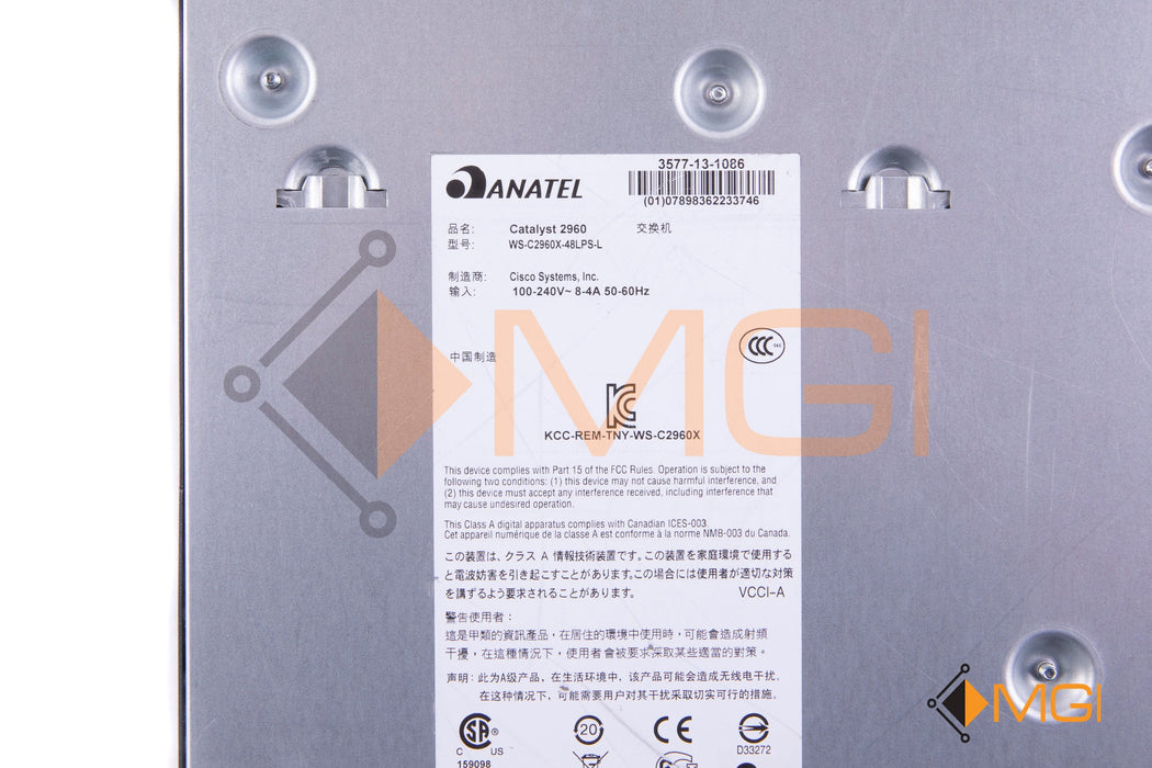 WS-C2960X-48LPS-L