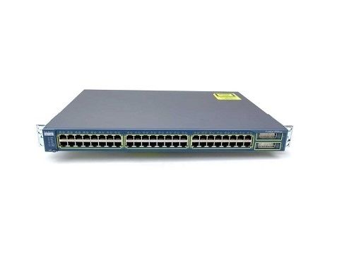 WS-C2960X-48TS-LL - Cisco Catalyst 2960-X Series 48-Ports 10/100/1000BASE-T Ethernet Layer 3 Rack-mountable Managed Network Switch with 2-Ports SFP