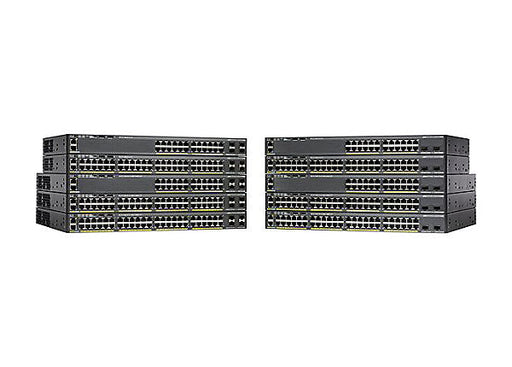 WS-C2960XR-24PD-I Cisco Catalyst 2960-XR 24 GigE PoE 370W, 2 x 10G SFP+, IP Lite