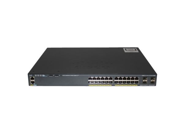 WS-C2960XR-24TS-I - Cisco Catalyst 2960-XR Series 24-Ports 10/100/1000BASE-T Ethernet Layer 3 Rack-mountable Managed Network Switch with 4-Ports SFP