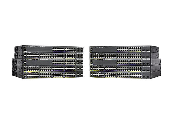 WS-C2960XR-48LPS-I Cisco Catalyst 2960-XR 48 GigE PoE 370W, 4 x 1G SFP, IP Lite