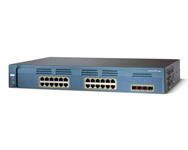 WS-C2970G-24TS-E Cisco Catalyst 2970 24 10/100/1000 4 SFP