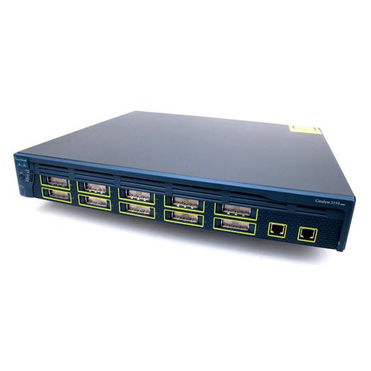 WS-C3550-12G - Cisco 12-Ports 10 1000Base-X ports + 2 10/100/1000Base-T ports Switch