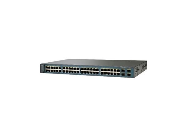 WS-C3560V2-48PS-SM - Cisco Catalyst 3560V2 48-Port 1GbE RJ-45 Rack-Mountable Network Switch with 4-Port SFP