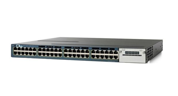 WS-C3560X-48PF-E - Cisco Catalyst 3560-X Series 48-Ports 10/100/1000BASE-T PoE+ Layer 3 Rack-mountable Managed Network Switch