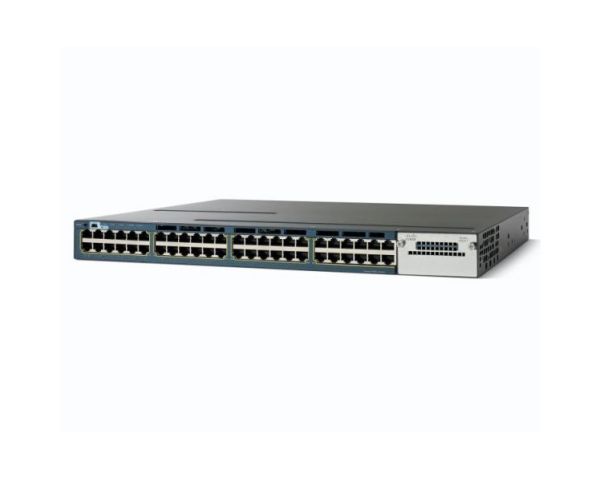 WS-C3560X-48PF-S - Cisco Catalyst 3560-X Series 48-Ports 10/100/1000BASE-T PoE+ Layer 3 Rack-mountable Managed Network Switch