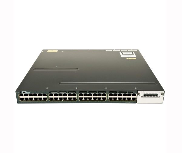 WS-C3560X-48T-E - Cisco Catalyst 3560-X Series 48-Ports 10/100/1000BASE-T Ethernet Layer 3 Rack-mountable Managed Network Switch