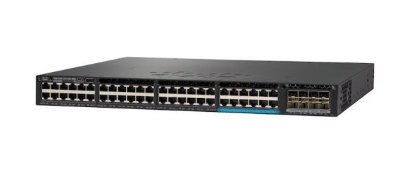 WS-C3650-12X48UR-E - Cisco Catalyst 3650 Series 36-Ports 1000Base-T UPOE Manageable Layer 2 Rack-mountable 1U Standalone Network Switch with 12-Ports RJ45 8-Ports SFP+