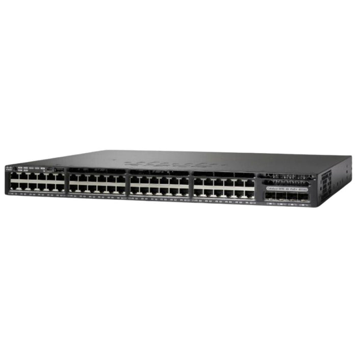 WS-C3650-24TS-E Cisco Catalyst 3650 24-port GigE/4xGigE Uplinks, IP Services