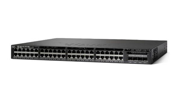 WS-C3650-48FWS-S - Cisco Catalyst 3650 Series 48-Ports 10/100/1000BASE-T FPoE Layer 2 Rack-mountable Managed Network Switch with 4-Ports SFP