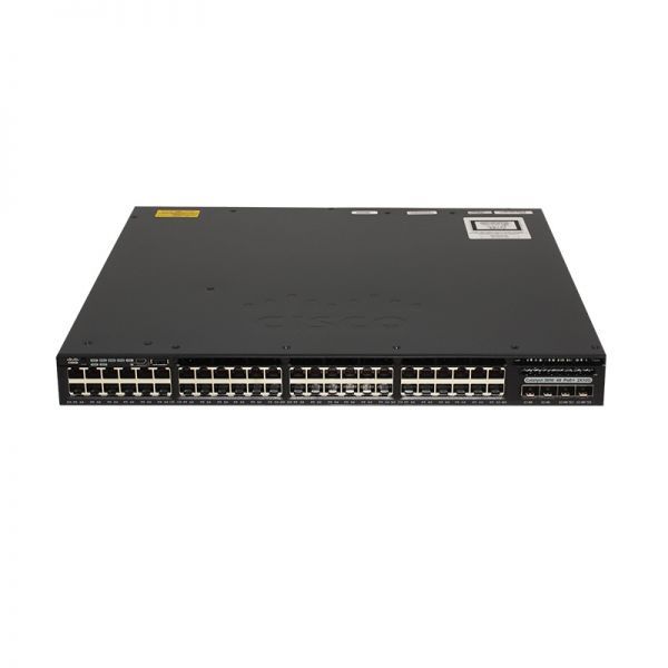 WS-C3650-48PD-L - Cisco Catalyst 3650 Series 48-Ports 10/100/1000BASE-T PoE+ Layer 2 Rack-mountable Managed Network Switch with 2-Ports SFP+