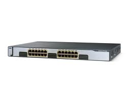 WS-C3750G-48PS-S Cisco Catalyst 3750G 48-Port 10/100/1000T, PoE