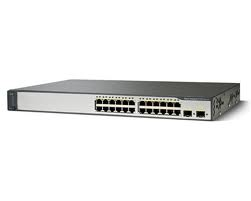 WS-C3750V2-24TS-S Cisco Catalyst 3750V2 24 port 10/100 + 2 SFP Standard Image