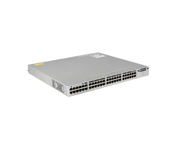 WS-C3850-12X48U-E - Cisco Catalyst 3850 Series 36-Ports 10/100/1000BASE-T and 12-Ports 1/2.5/5/10GbE UPoE Layer 3 Rack-mountable Managed Stackable Switch