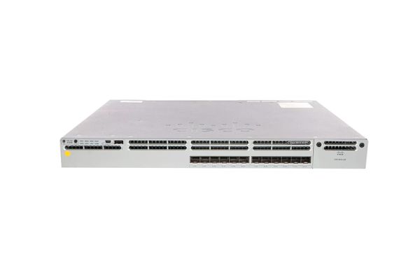 WS-C3850-12XS-E - Cisco Catalyst 3850 Series 12-Ports 10GBASE-X SFP+ Layer 3 Rack-mountable Managed Stackable Switch