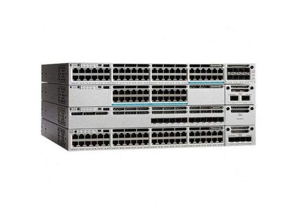 WS-C3850-48U-S - Cisco Catalyst 3850 Series 48-Ports 10/100/1000BASE-T UPoE Layer 3 Rack-mountable Managed Stackable Switch