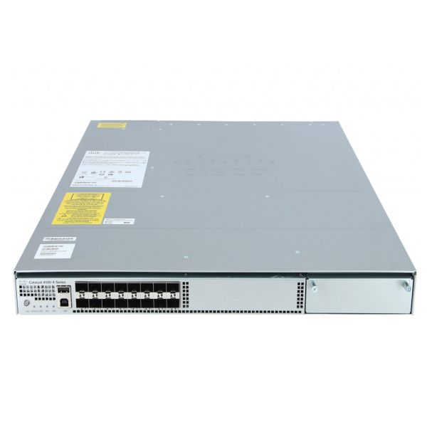 WS-C4500X-F-16SFP+ - Cisco Catalyst 4500-X Series 16-Ports 10GBASE-X SFP+ Layer 3 Rack-mountable Managed Back-to-front Aggregation Switch