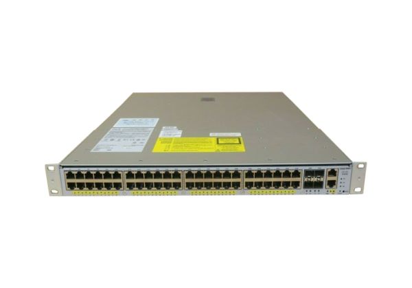 WS-C4948E-F-S - Cisco 48-Ports 10/100/1000BASE-T Ethernet Network Switch with 4-Ports SFP+